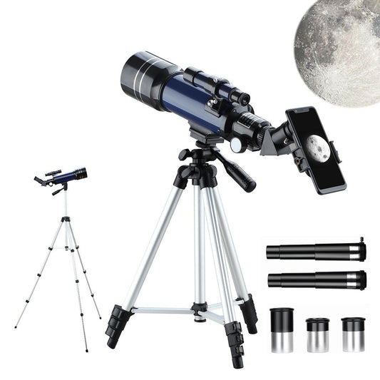 F36070 Astronomical Telescope 360mm Focal Length 70mm Aperture Blue
