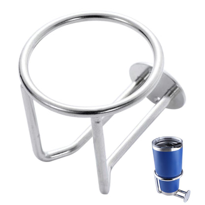 Stainless Steel Boat Ring Cup Holder for Car Yacht or Marine Use