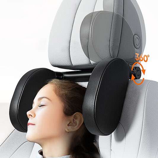 Adjustable Car Seat Pillow Headrest Neck Support Sleep Cushion Pad