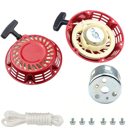 Recoil Pull Starter for Honda GX120 GX160 168F 5.5HP 6.5HP-Red