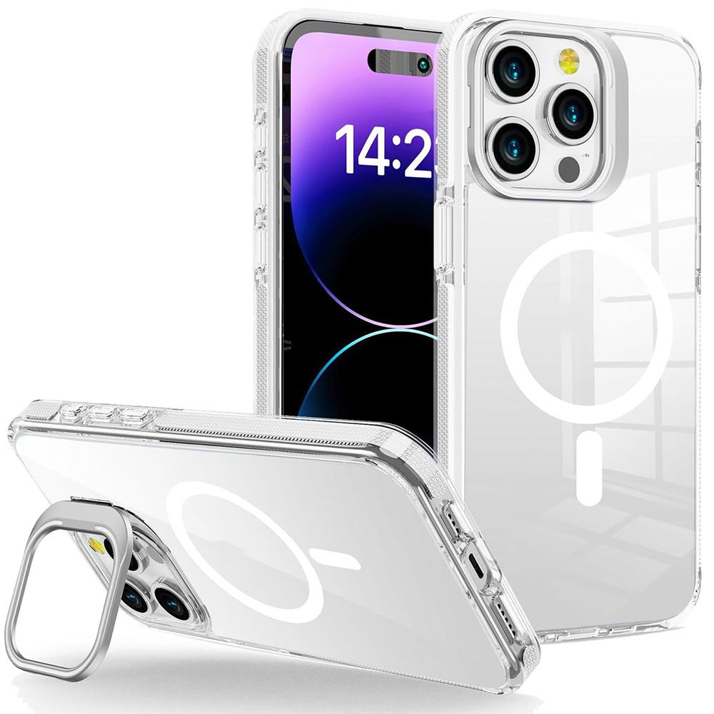 For iPhone 16 Series Protective Case Scratch-Resistant Back Cover White