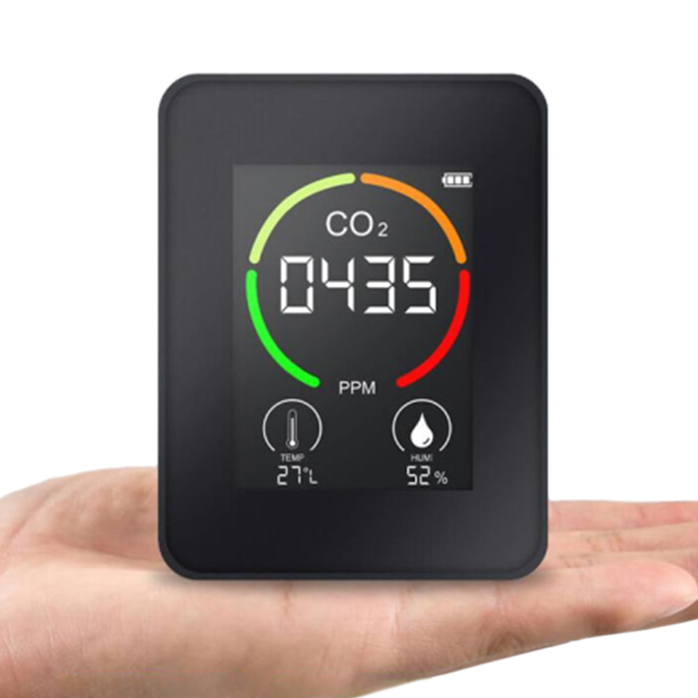 CO2 Meter Temperature Humidity Detector Air Quality Test Carbon Dioxide Monitor