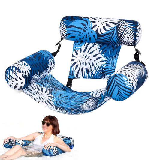Inflatable Pool Floats ¨C Adult Floating Lounge Chairs for Summer Beach and Pool Parties Blue