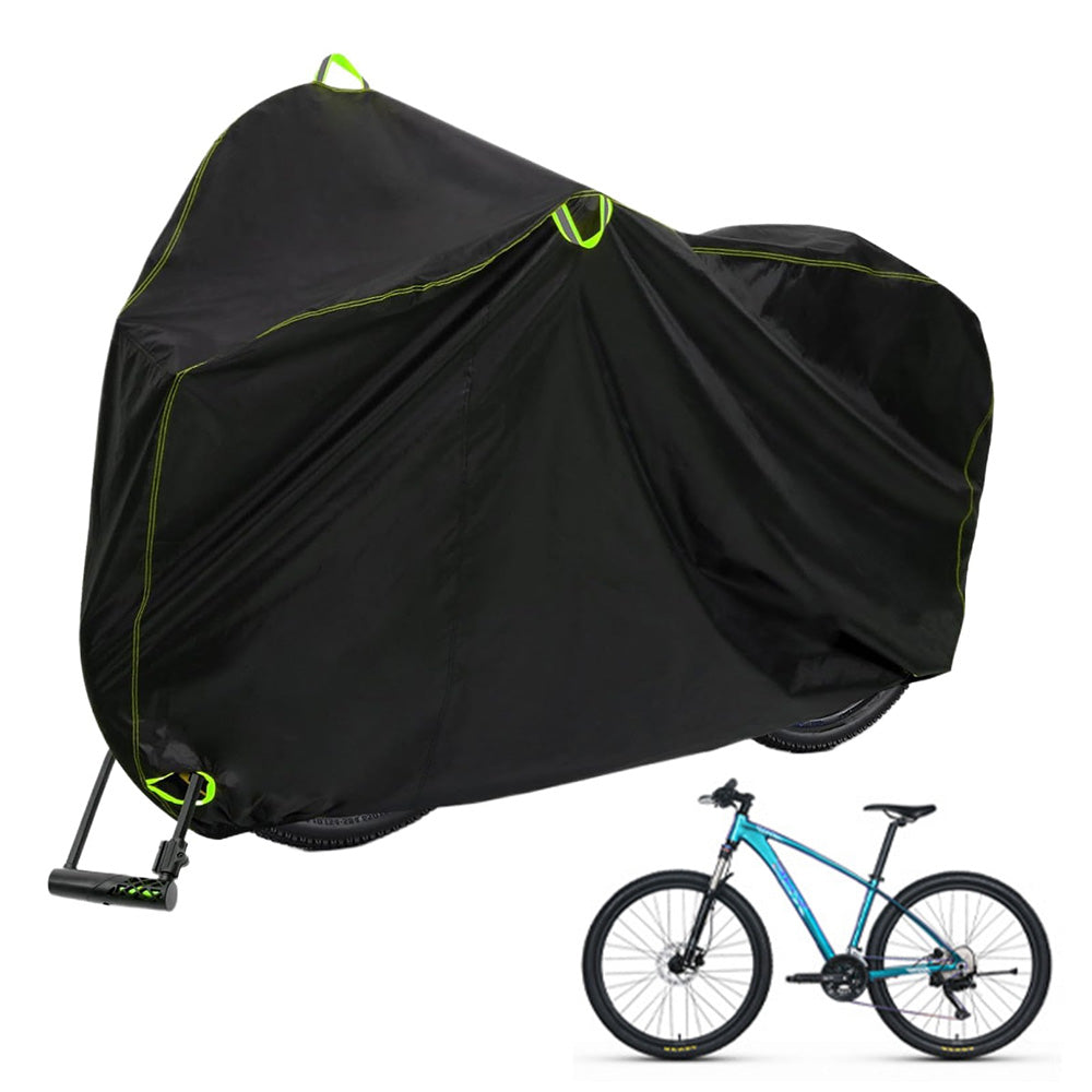Waterproof Bike Cover Outdoor Storage Cover Rain Sun Dust Wind Proof Shield for Mountain Road Bike