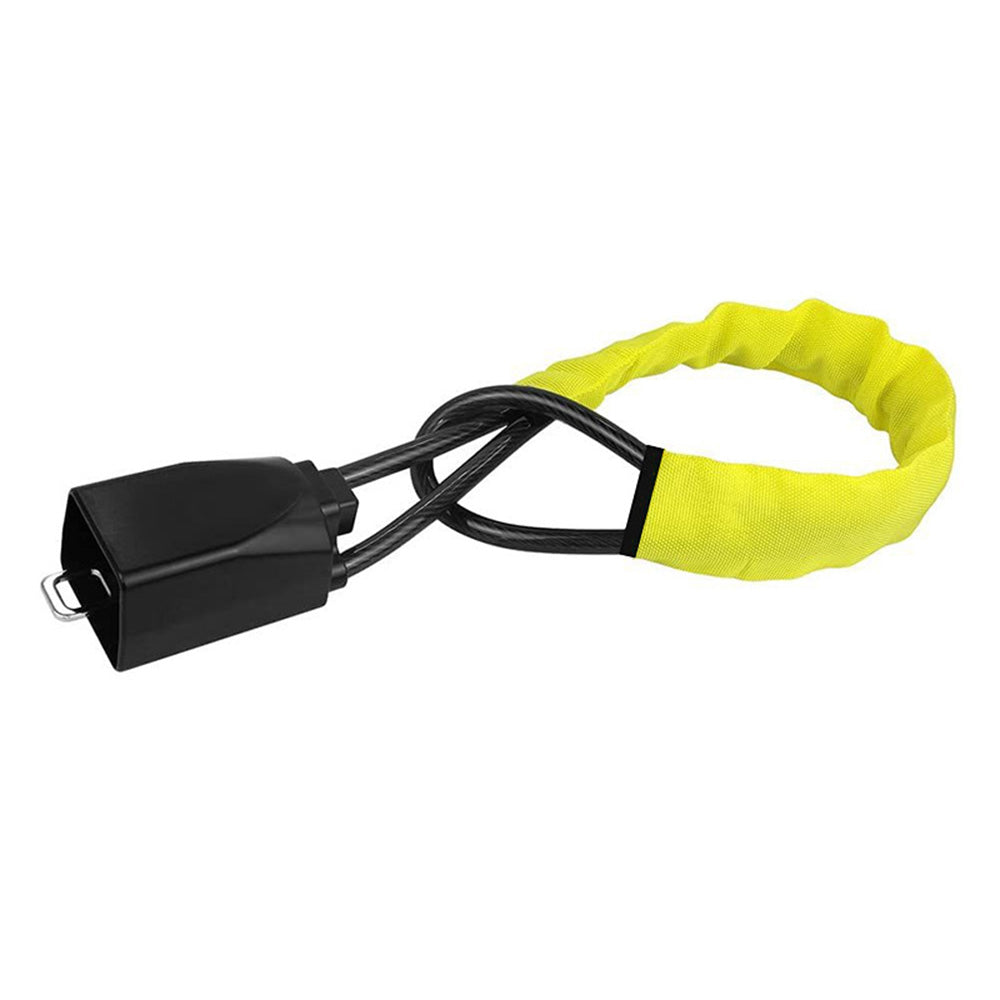 Car Steering Wheel Lock To security band Anti-Theft Adjustable Lock Device-Black