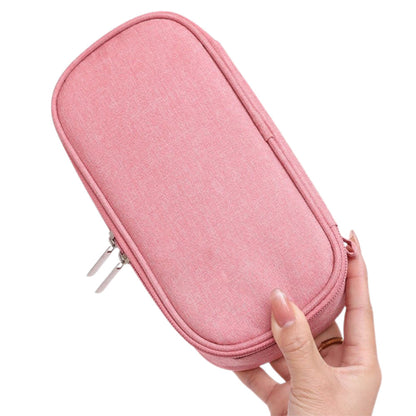 Insulated Insulin Cooling Bag ââ‚?Multi-Layer Medical Travel Cooler Pink