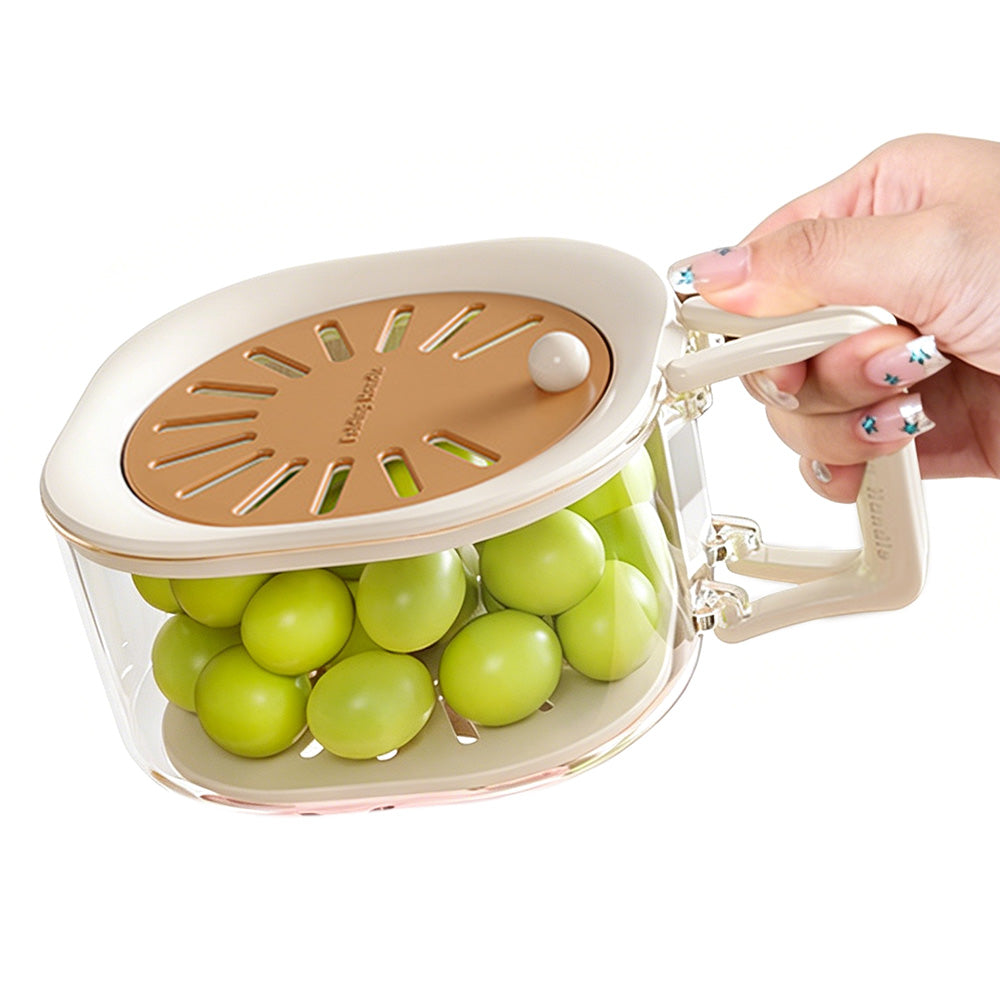 2 in 1 Collapsible Colander and Basin -Coffee