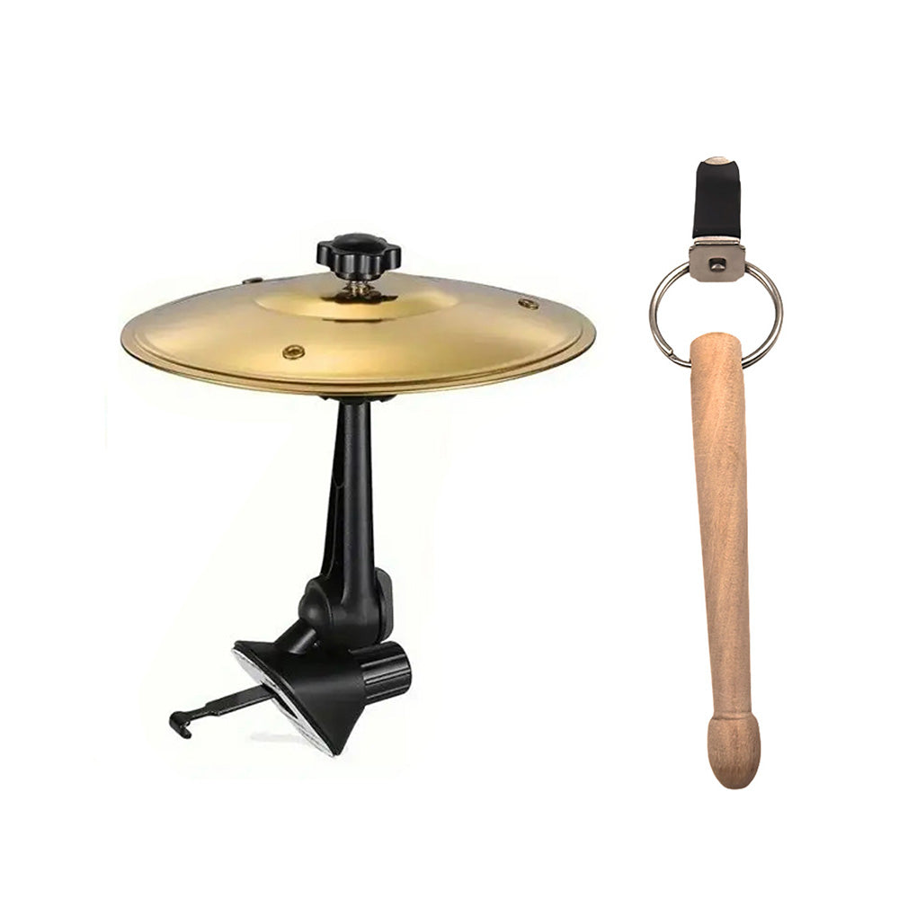 Car Air Vent Mini Drum Cymbal Set with Drum Stick Musical Gadget