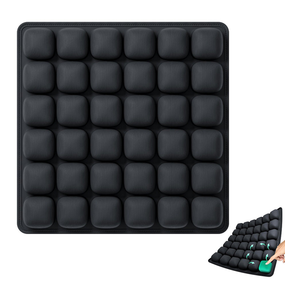 3D Air Cell Inflatable Seat Cushion for Airplane Office Chair Car Wheelchair Style 1