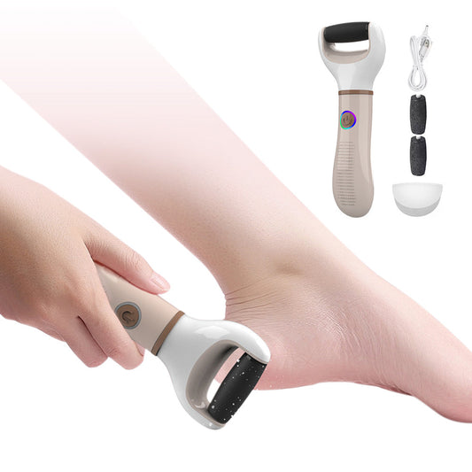 Electric Pedicure Set Foot File Hard Dead Skin Callus Remover Foot Grinder Light Pink
