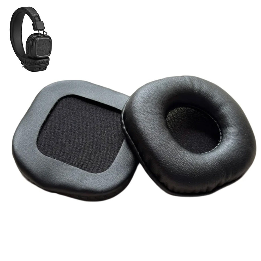 Replacement Ear Pads Cushion Cover 2PCS for Marshall Major I and II Black