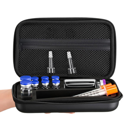 Vial Storage Cases Compatible with 3ml 10ml 30ml Bottles-Black