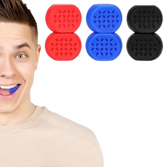 6Pcs Jawline Exercisers Silicone Jaw Trainer Mouth Exercise  Face Neck Shaper