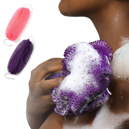 2PCS African Net Sponge Body Scrubber ââ‚?Exfoliating Bathing Tool Style 1