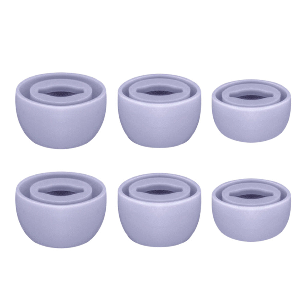 3 Pairs of Replacement Ear Caps for Samsung Galaxy Buds Pro Silicone Ear Tips Purple