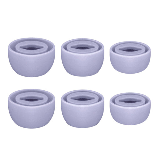 3 Pairs of Replacement Ear Caps for Samsung Galaxy Buds Pro Silicone Ear Tips Purple