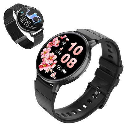 Smart Watch for Women with Bluetooth Calls Fitness Tracker and Sleep Monitor Black