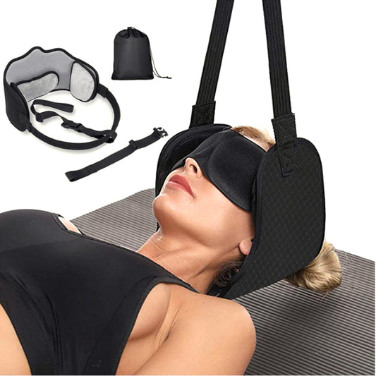 Head Hammock Portable Neck Stretcher  Traction Device