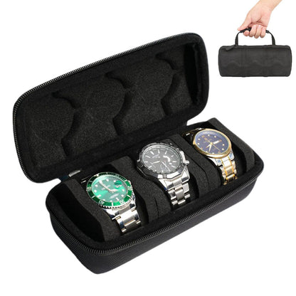 Portable Watch Storage Box Travel Organizer Watch Roll Display Case Style 1