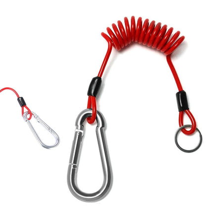 4FT Breakaway Trailer Brake Cable ââ‚?Stainless Steel with Spring Clip