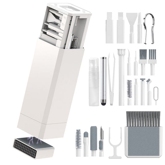 32-in-1 Keyboard Cleaning Kit Multi-Function Brush Tool for Laptop Computer Screen Earbuds Camera Phone