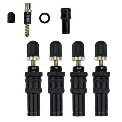 4Pcs Tyre Deflators Air Deflator Tire Valve Core Tool for Bike Motorcycle Auto