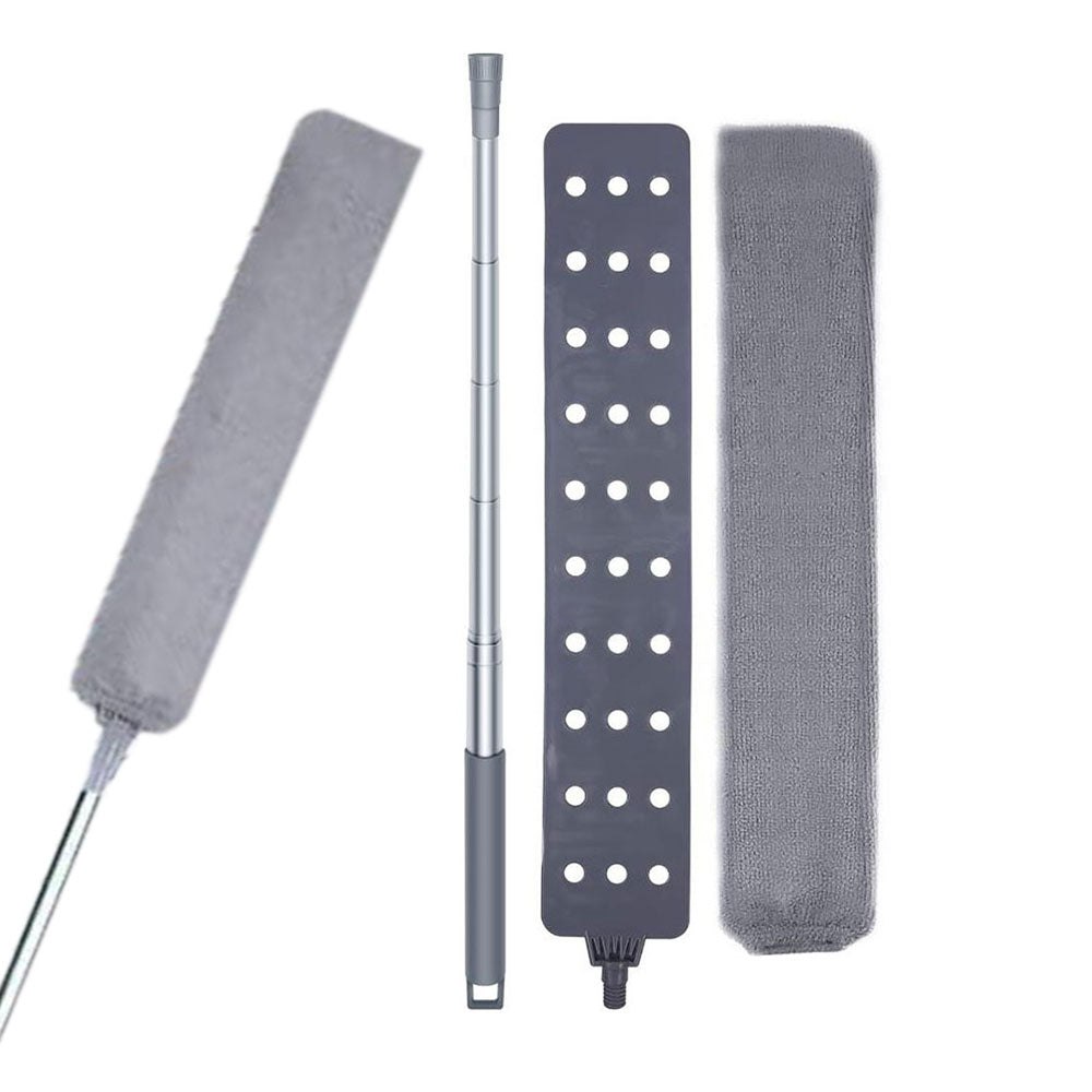 Retractable Gap Dust Cleaner Washable Bendable Dust Cleaning Tool for Under Appliances Furniture Couch Fridge