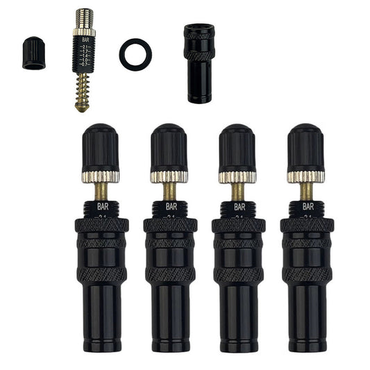 4Pcs Tyre Deflators Air Deflator Tire Valve Core Tool for Bike Motorcycle Auto