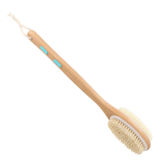 Dry Brushing Body Brush ¨C Back Scrubber for Shower Exfoliating Bath Bristle Brush