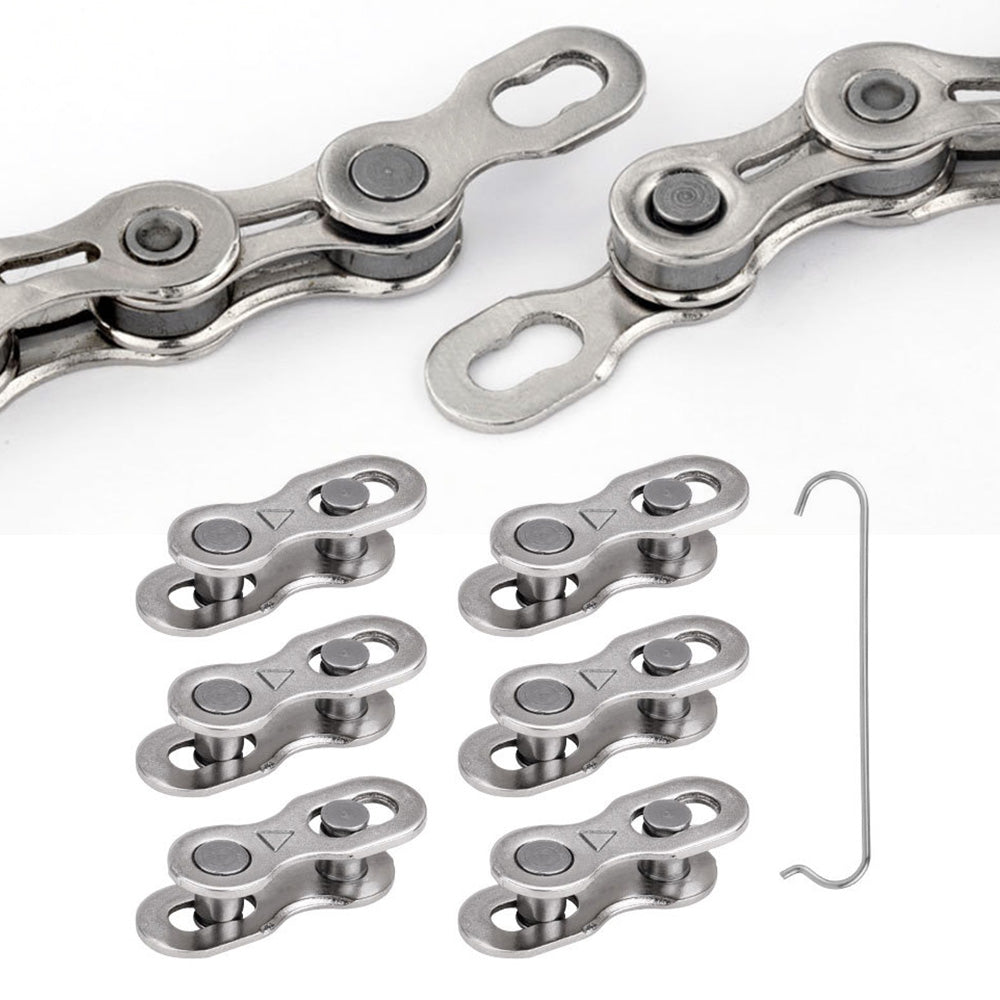 6 Pairs Speed Bike Chain Master Links