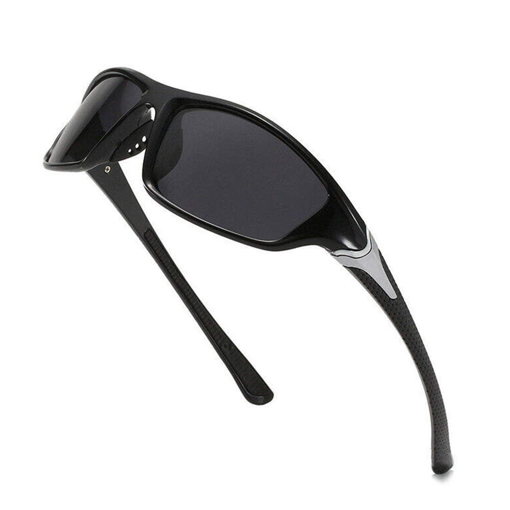 Polarized UV Sunglasses ââ‚?Sports & Fishing Glasses for Travel Outdoors Black
