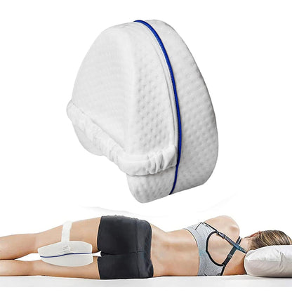 Memory Foam Leg Pillow Knee Support Cushion for Side Sleepers