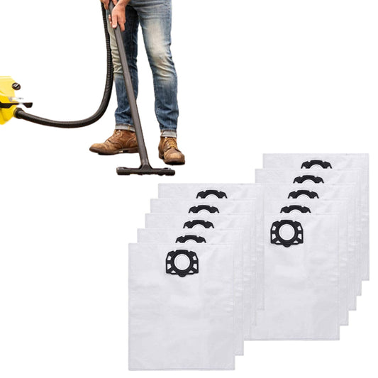10Pcs Replacement Filter Dust Bags Compatible with WD4/WD5/WD6/MV4/MV5/ MV6/WD5P/ WD6P Vacuum Cleaner