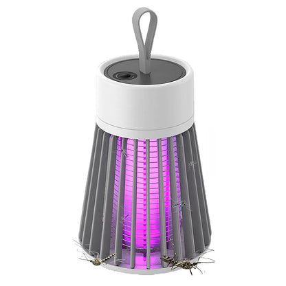 Electric Mosquito Killer Lamp Fly Trap Insect Bug Zapper for Indoor and Outdoor Use Grey
