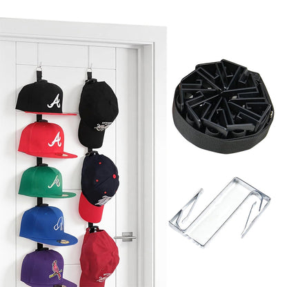Two-Way Hanging Cap Rack Hat Storage Organizer for Baseball Caps
