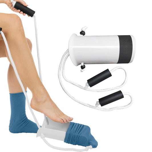 Easy On Sock Aid Sock Helper Puller Stocking Slider Assists Device