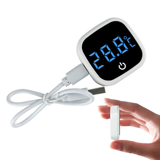 Digital Fish Tank Thermometer with LED Display Aquarium Temperature Measurement Tool
