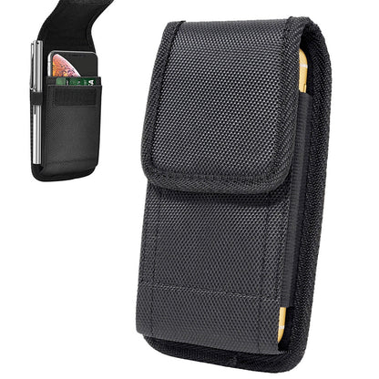 Universal Cell Phone Belt Holster Pouch with Hook & Loop Closure for Men & Women Style 1
