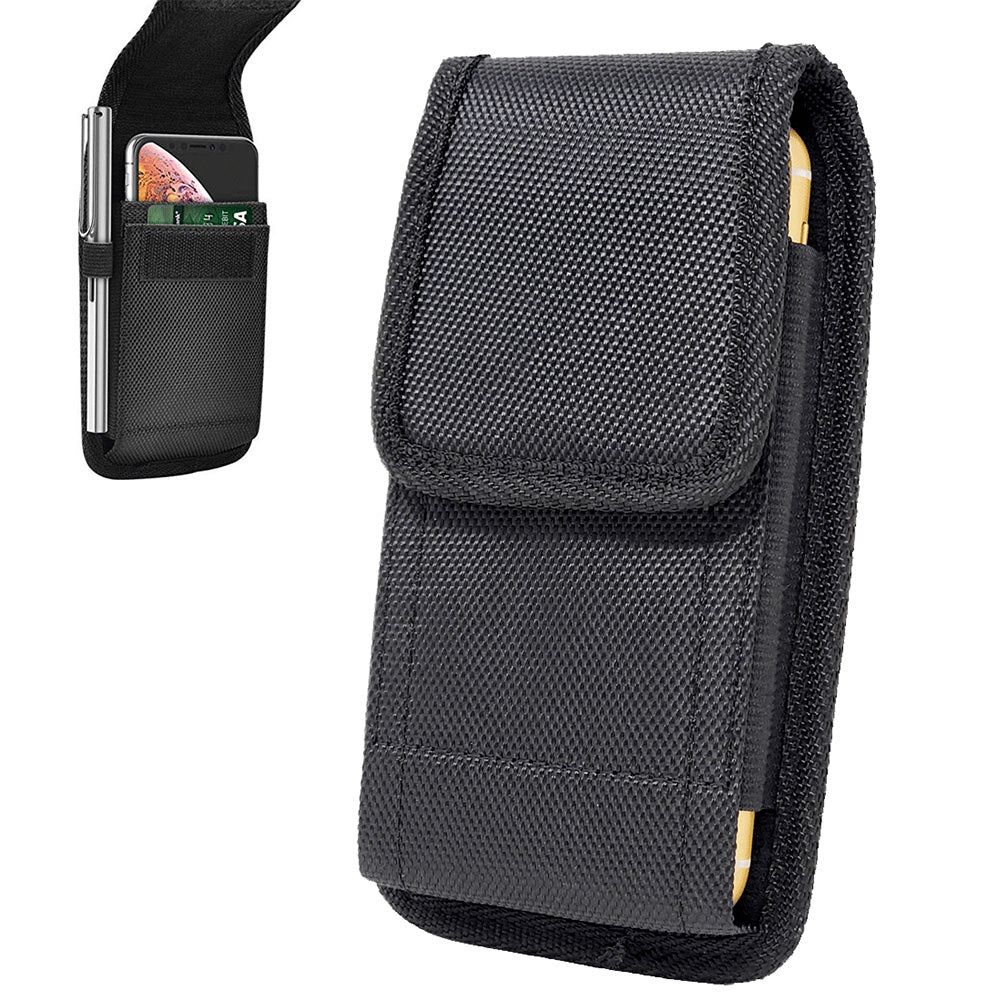 Universal Cell Phone Belt Holster Pouch with Hook & Loop Closure for Men & Women Style 2
