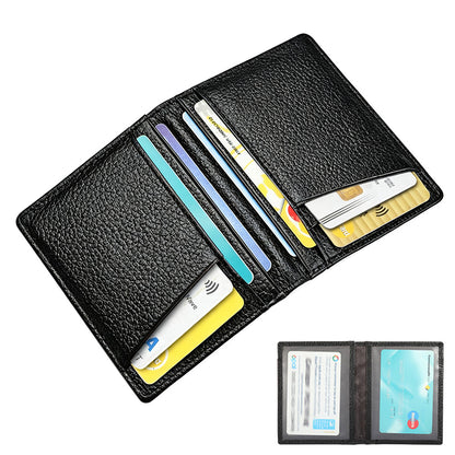PU Leather Card Holder Slim Credit Card Organizer
