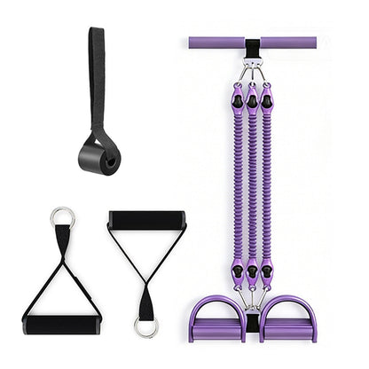 3 Tubes 4-in-1 Resistance Band Pedal Puller