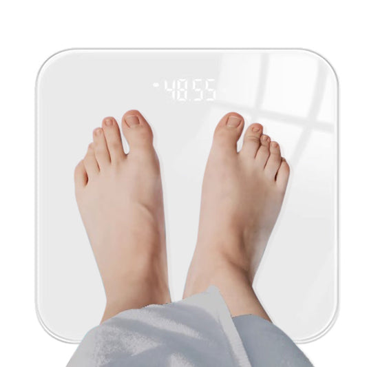 Rechargeable Smart Scale for Body Weight Digital BMI Weighing Bluetooth Body Fat Scale with Smartphone App