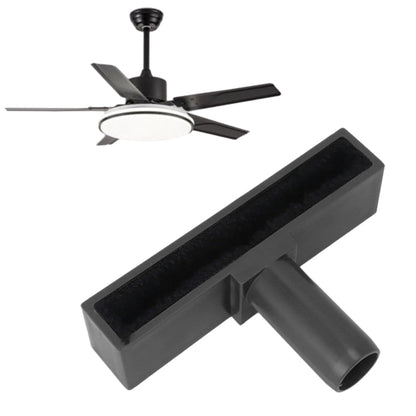 Ceiling Fan Cleaner Furniture Cleaning Brush Vacuum Attachment Cleaner Black