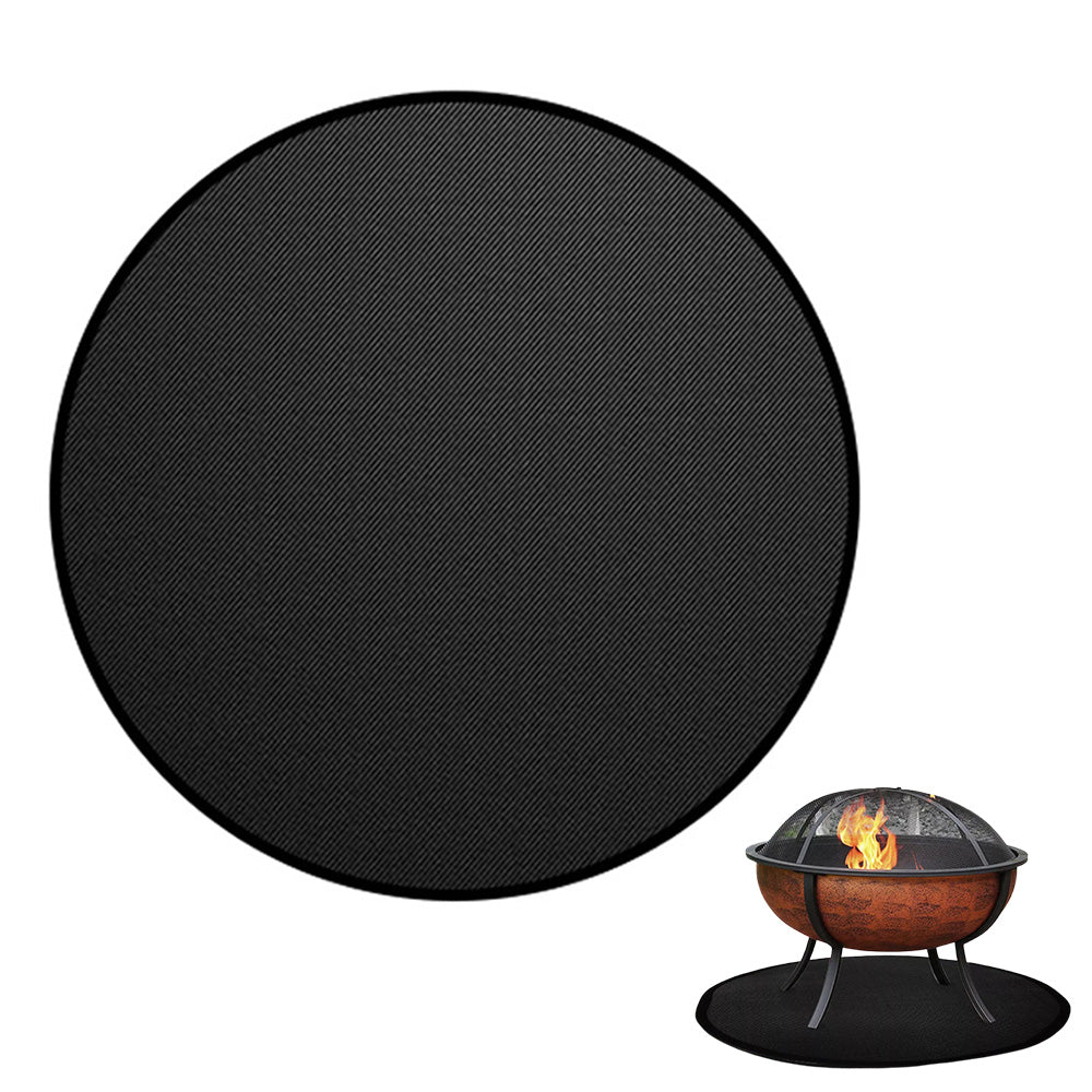 BBQ Fire-Resistant Mat Grill Splatter Rug Heat Resistant Floor Protection Carpet