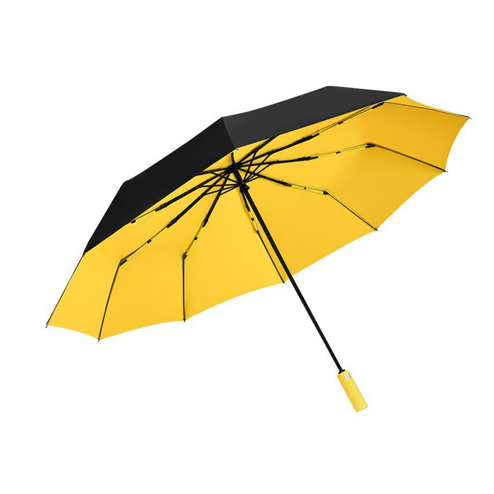 Portable Windproof Folding Umbrella- Yellow