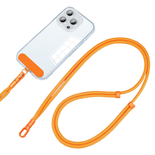 Adjustable Cell Phone Lanyard Crossbody Phone Strap for Most Smartphones Orange