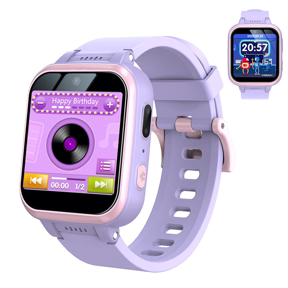 Kids Smart Watch with Touch Screen Camera Music 26 Games and Alarm Clock Purple