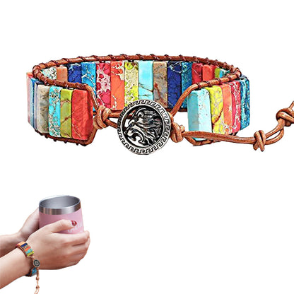 Bohemian Style Bracelet Leather Wrap Bracelets Boho Friendship Jewelry Style 6