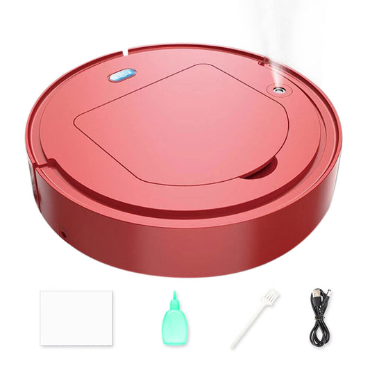 4?ina€? Smart Vacuum Cleaner Wireless Sweeping Robot with UV Cleaning Function Red