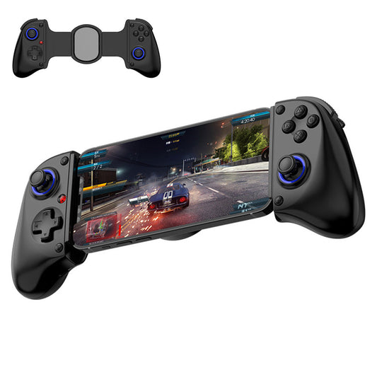 Wireless Stretching Game Controller Ergonomic Handheld Controller with Turbo/Programming for Nintendo Switch/PC Black